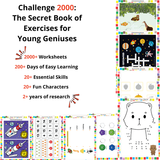 Challenge 2000: The Secret Book of Exercises for Young Geniuses